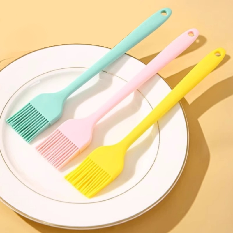 硅胶油刷厨房烙饼家用耐高温食品级油刷子烘焙烧烤必备工具不掉毛