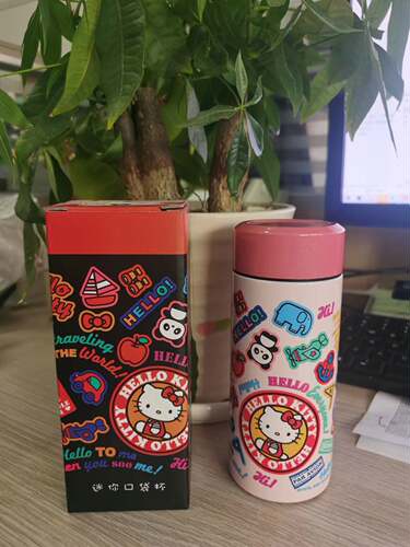 hellokitty迷你口袋杯200ml学生专用水壶KT-Z200儿童