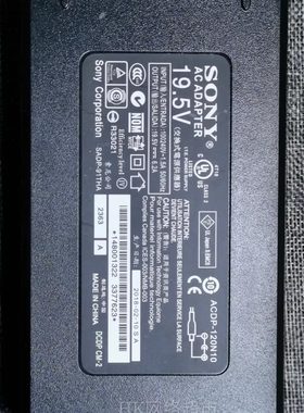 sony19.5V6.2A电视机电源适配器