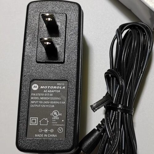 DC12V/2A监控电源安防摄像头录像机直流稳压开关适配器摩托罗拉 - 封面