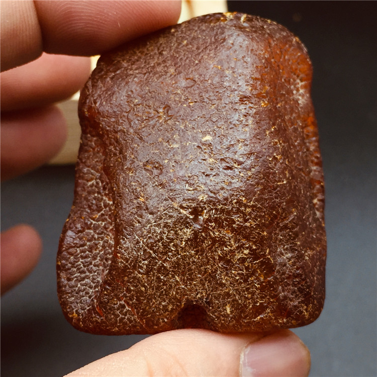 纯天然原矿蜜蜡原石全皮金珀把件