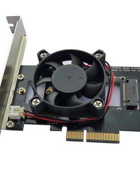超强散热XP941 SM951 PM951 SM961 M.2 SSD转PCIe x4转接卡