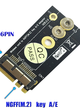 mini PCI-E转NGFF（M.2）KEY BCM94360CS2 BCM943224适配器