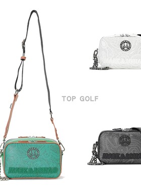 韩国代购MARK LONA高尔夫配饰 25秋男女徽标收纳单肩斜挎包小方包