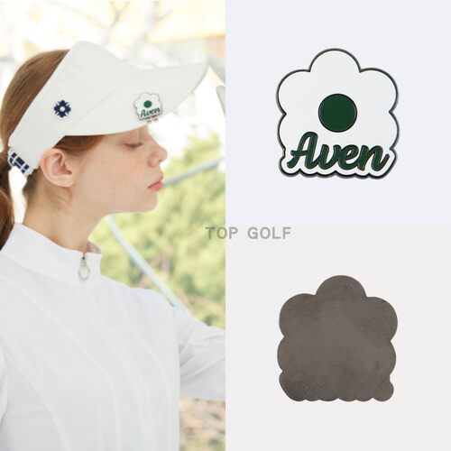 韩国代购 AVEN GOLF 高尔夫mark 26夏花朵造型磁吸球标马克帽夹