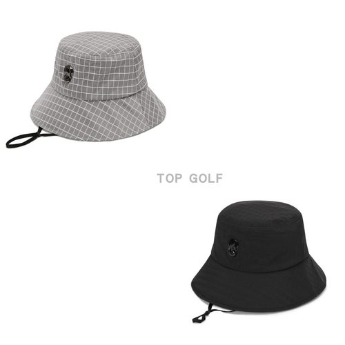 amazingcre GOLF高尔夫帽子 25冬男女格纹防风透气休闲运动渔夫帽