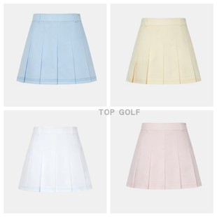 25春夏女学院风纯色百褶衬裤 GOLF高尔夫服装 迷你短裙 韩国代购
