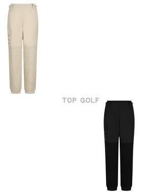女士amazingcre GOLF高尔夫服装韩国代购 25冬拼接保暖运动长裤