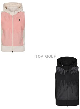 女士amazingcre GOLF高尔夫服装韩国代购 25秋图案针织透气马甲