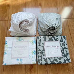 外贸出口学生宿舍单人床笠三件套纯棉缎纹90*190床垫套床单枕套