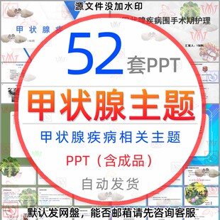 医疗甲状腺疾病护理查房甲状腺功能亢进症PPT模板甲亢危象治疗wps