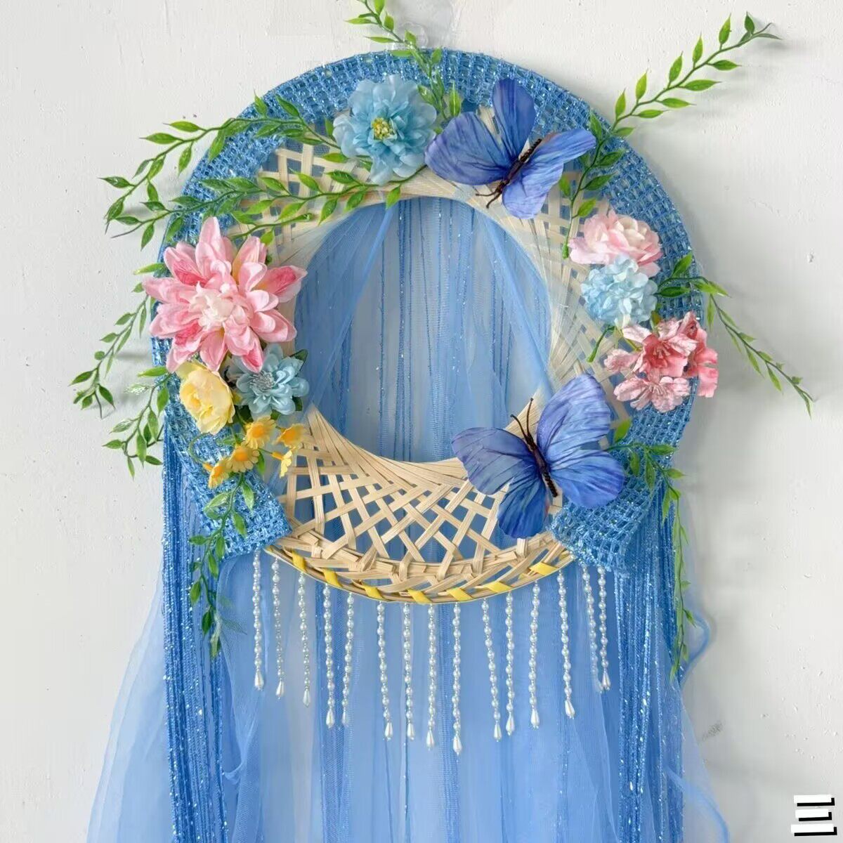 新汉服帷帽流苏防晒唐古风舞蹈走秀帽子唯美女拍照道具斗笠幕篱