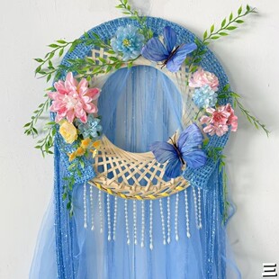 新汉服帷帽流苏防晒唐古风舞蹈走秀帽子唯美女拍照道具斗笠幕篱