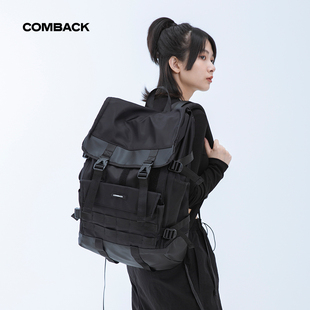 COMBACK 新款原创双肩包大容量电脑背包旅行学生书包国潮男