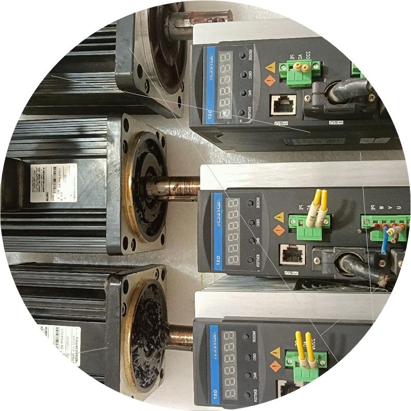 议价拆机众为兴伺服驱动器QS7AA030M电机ACH-1