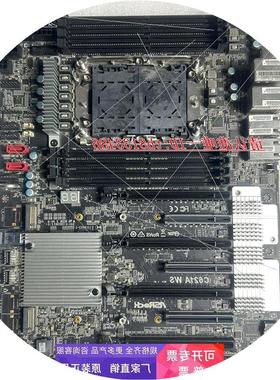 议价华擎 C621A WS 主板 DDR4 LGA4189 支持IntelW3300系列CPU 现