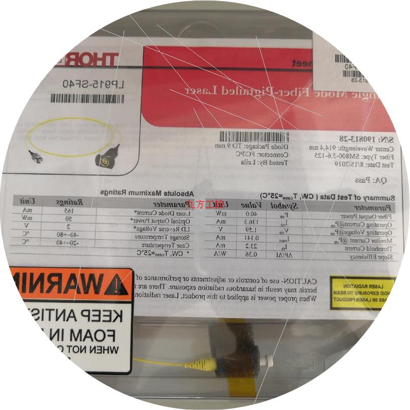 议价THORLABS LP915-SF40激光二极管