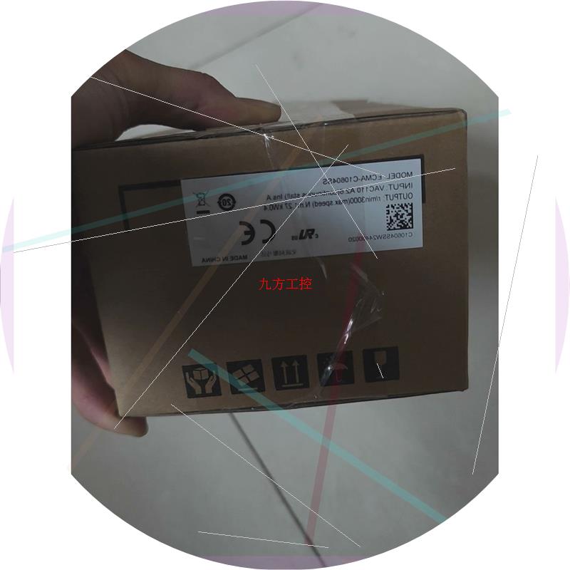 议价ECMA-C10604SS台达伺服马达 电机为正