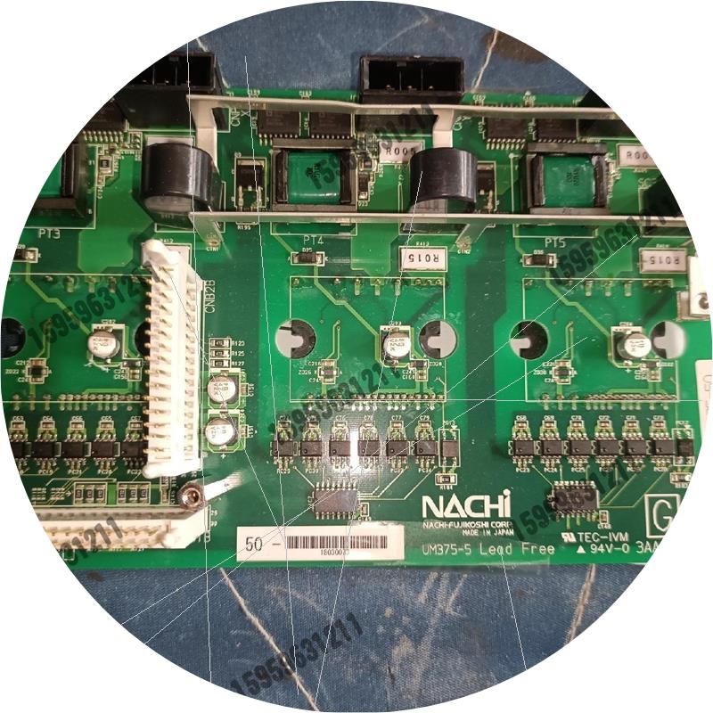 议价那智机器人板卡,UM375-5,成色如图,拆机件.功能正常使议价议