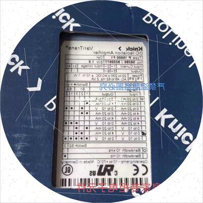 议价Knick P15000F1隔离放大器B13000H1 A26000F1 P27000F1