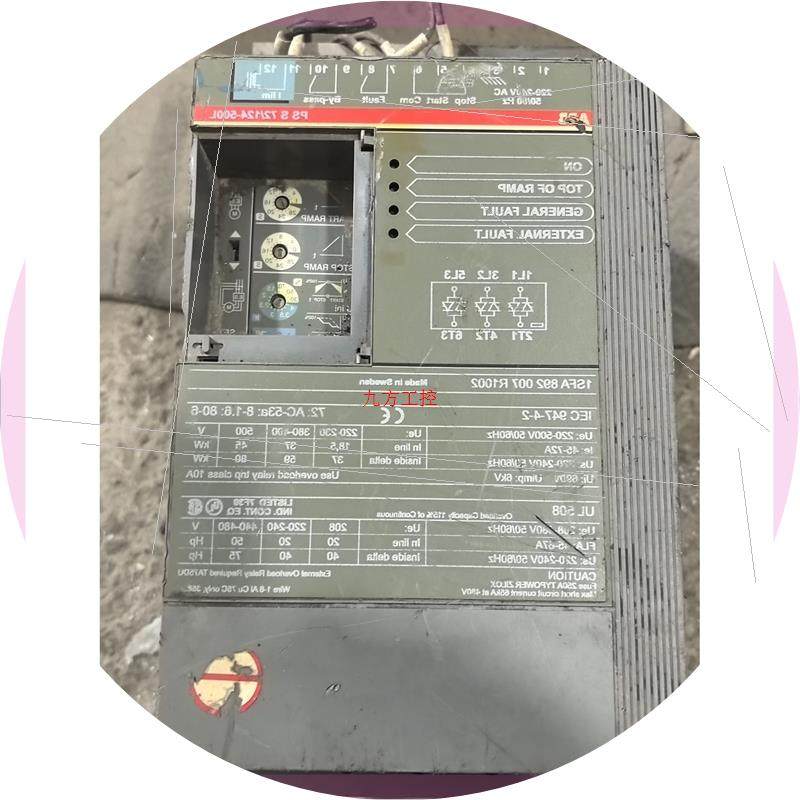 议价拆机ABB软启动器PSS72/124/500L