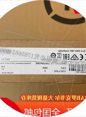 议价1756-L72 ControlLogix Logix5572处理器内存4 MB 1756L72