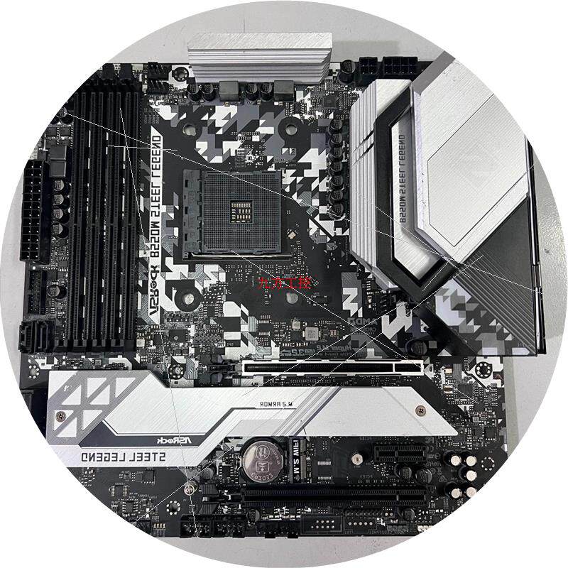 议价华擎B550M STEEL LEGENO钢铁传奇主板 有底座图片