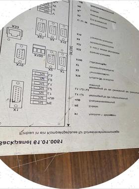 议价BACKPANEL 61.01.0051 CNC61 SIN