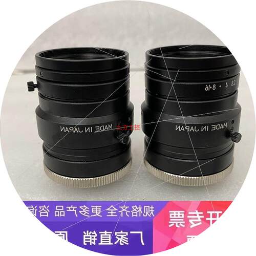 议价/CA-LHW16 f=16mm/F1.4工业微距镜头 9新完好
