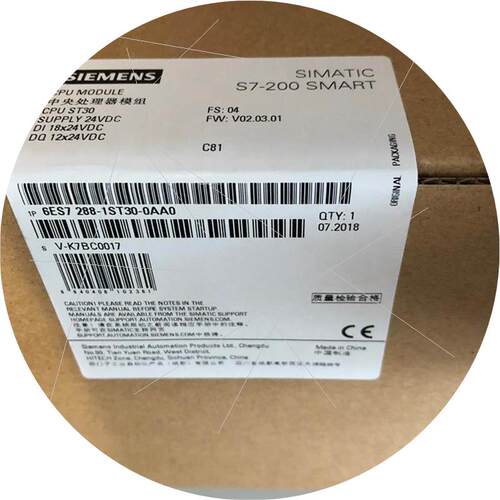 议价S7-200 SMART 6ES7288-1ST40-0AA0 CPU ST40 DC24V晶体管型