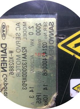 议价OTC电机W-X02886R2AA13200DXPD3现