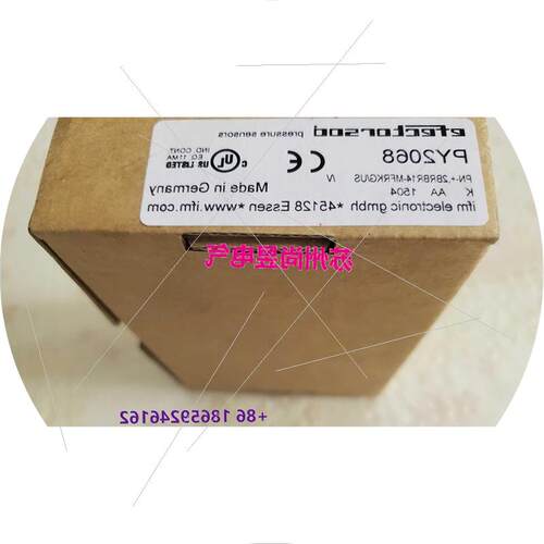 议价全新原装易福门IFM压力传感器PY2068 议价订货议价$