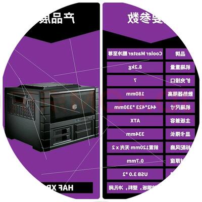 议价酷冷至尊(CoolerMaster)HAF XB Evo 黑