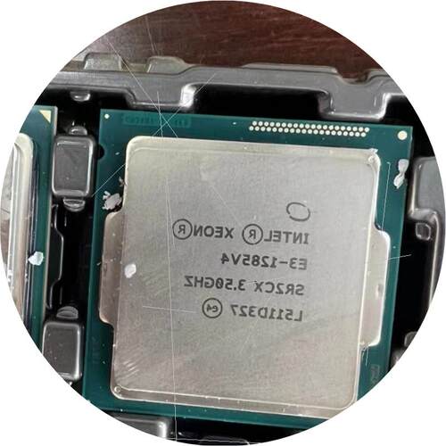 议价E31285v4正式版,主频3.5g,带集显。二手拆机现货