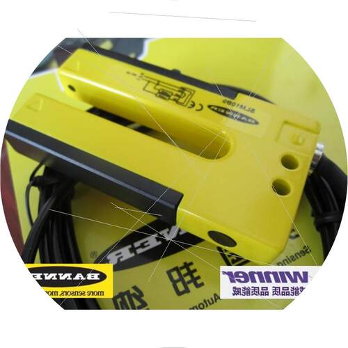 议价SLM10B6 BANNER邦纳金属外壳槽型U型光电传感器 槽宽10毫米