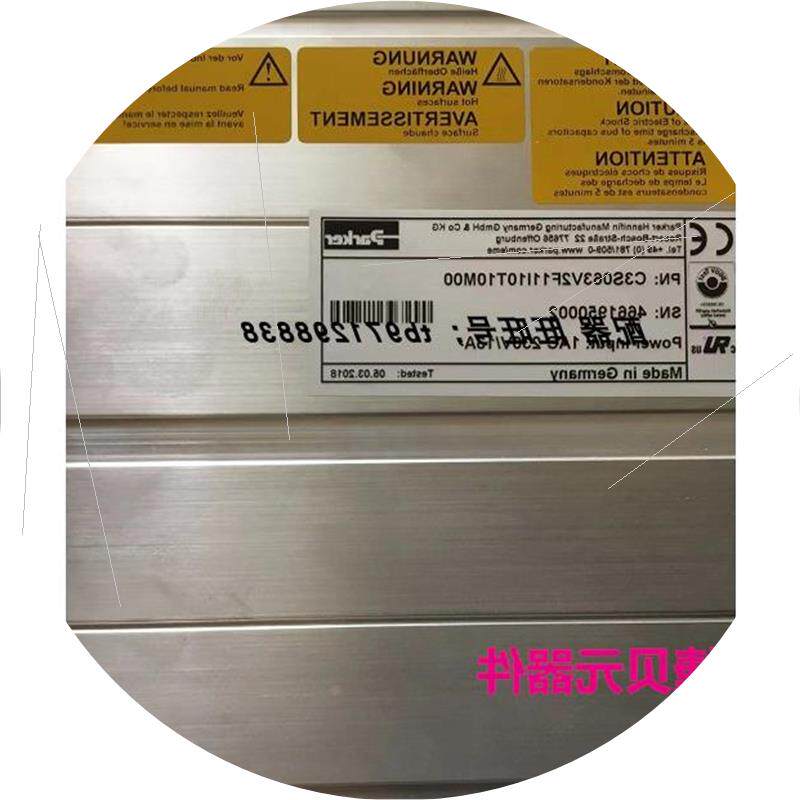 议价进口派克C3S伺服驱动器C3S063V2F11I10T10M00议价$