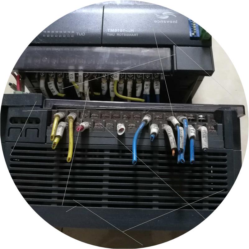 议价二手实拍图汇川H2U系列PLC可编程控制器H2U-1616MT-XP H2U-16