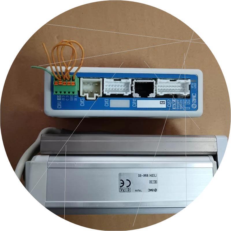 议价SMC电动滑台气缸LESH16RK-50加执行器LECPA