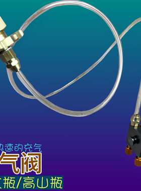 液化气转换管气炉户外卡式长煤气瓶扁罐充气阀转接头装备导气管