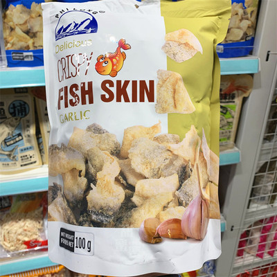 飞龙蒜味香脆鱼皮袋装100g