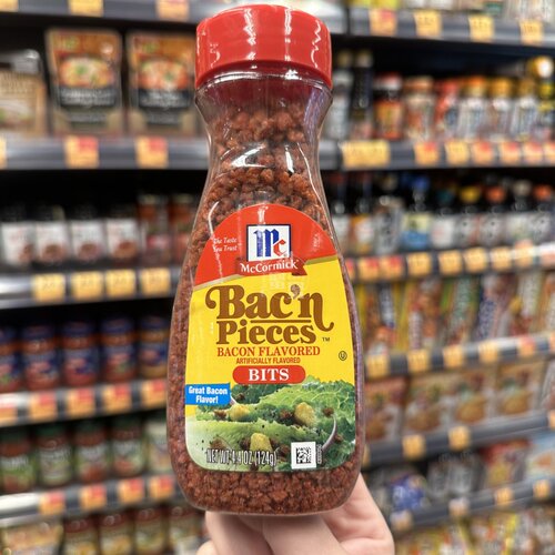 香港代购 McCormick味好美 BACON FLAVORED bits烟肉脆粒124g