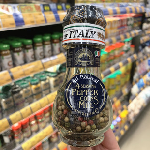 香港代购 意国调味大师4 SEASONS PEPPER 即磨四季胡椒粒35g
