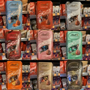 香橙盐味牛奶双重软心朱古力年货礼盒装 香港代购 Lindt瑞士莲