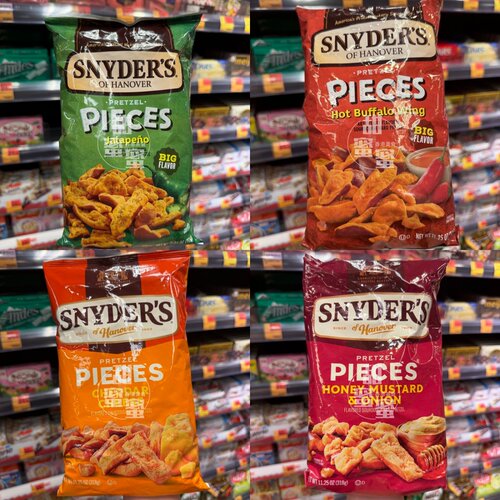 SNYDER'S辣鸡翼味脆饼塊