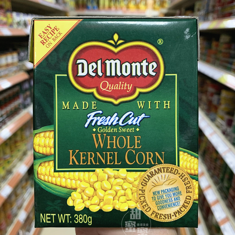 香港代购delmonte甜甜玉米粒