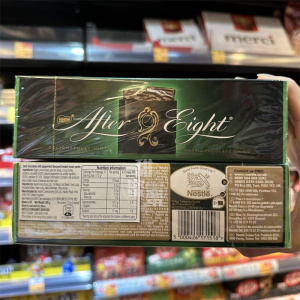 泡沫箱冰袋 现货 英国雀巢After Eight八时后进口薄荷朱古力300g