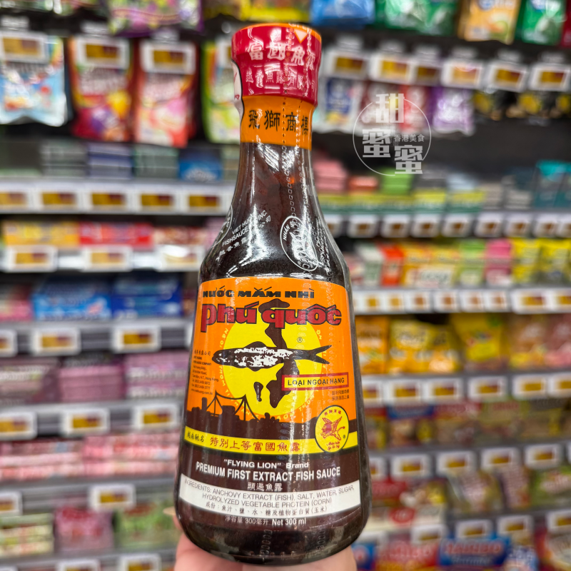 正品 进口飞狮越南驰名特别上等富国鱼露300ml生腌炒菜调味汁