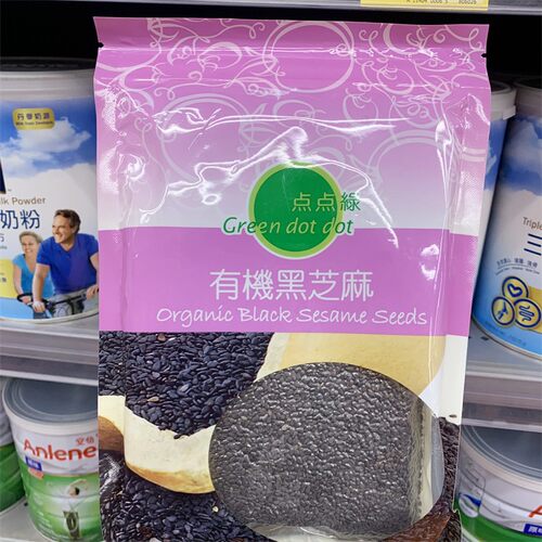 点点绿有机黑芝麻袋装250g