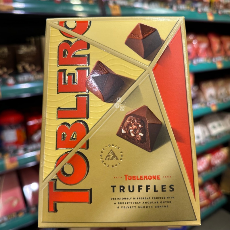 香港代购 进口 Toblerone瑞士三角朱古力礼盒180g喜糖零食送礼