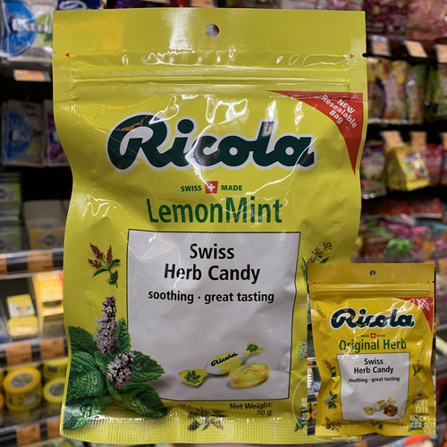 利口乐香草薄荷糖柠檬味原味袋装